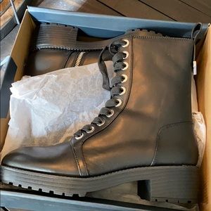 BRAND NEW ZARA COMBAT BOOTIES - With tags & box